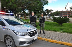 Homem agride companheira com pedao de madeira durante discusso (Foto: Reproduo/SDS)