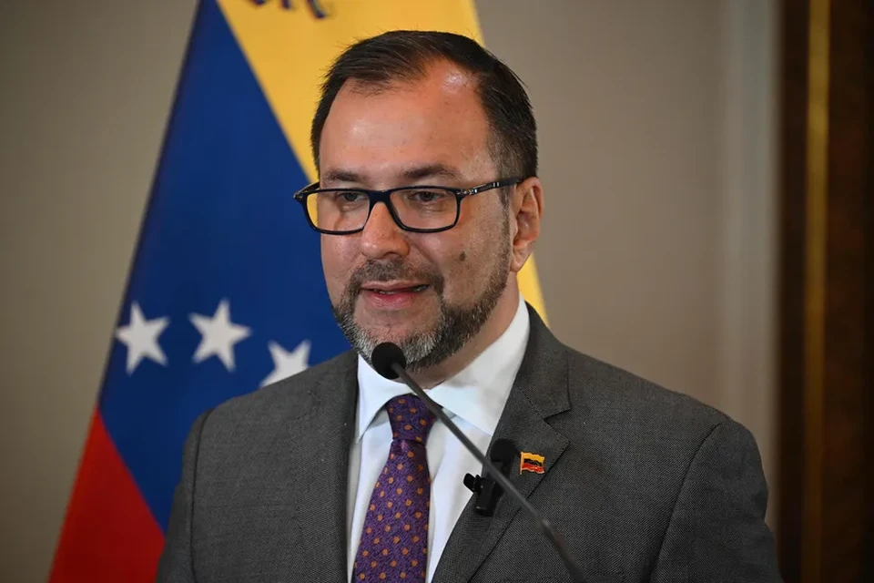 Yvan Gil, ministro das Relaes Exteriores da Venezuela (foto: Federico Parra/AFP)