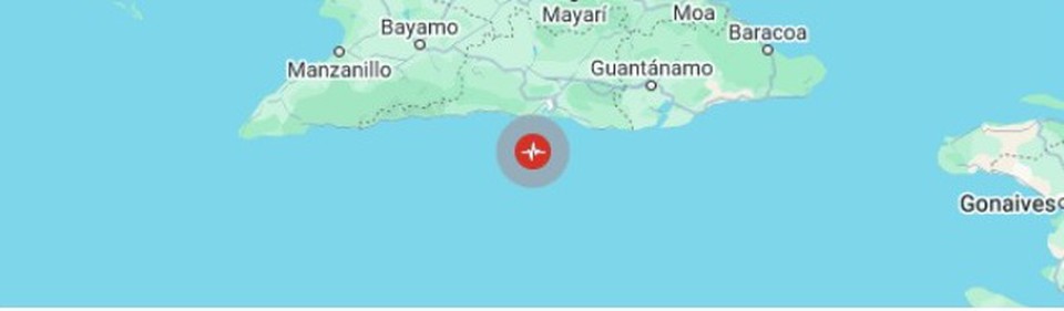 Terremoto foi registrado nesta quinta-feira (17) (foto: Reproduo/U.S. Geological Survey)