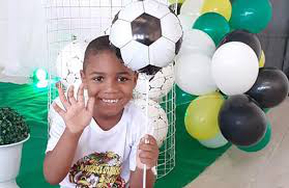 Miguel Santana morreu aos 5 anos  (Foto: Arquivo)