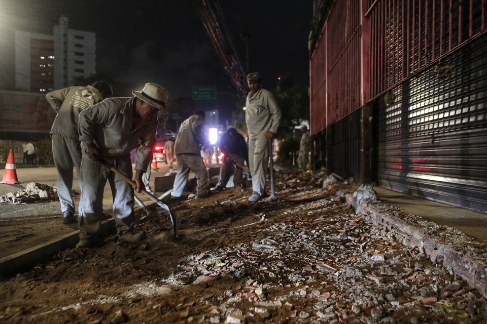 Obras tiveram incio na Madalena  (Foto: Prefeitura dorecife )