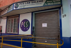 A sede do PCS Lab Saleme, laboratrio de anlises clnicas