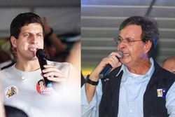 Pesquisa Quaest: Joo Campos tem 75% e Gilson Machado, 11% (Rodolfo Loepert/Divulgao e Ruan Pablo/DP Foto)