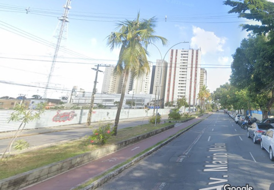 Avenida Mrio Melo fica em Santo Amaro (Foto: Google Maps)