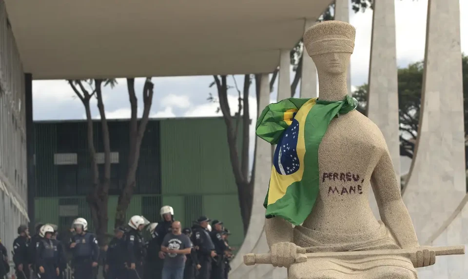 Fato aconteceu durante atos golpistas de 8 de janeiro de 2023 (foto: Joedson Alves/Agencia Brasil)