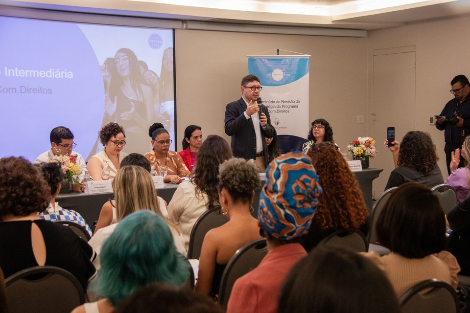 Durante o encontro foram apresentados os objetivos e resultados dos trabalhos realizados entre a ONG e os parceiros (Foto: Divulgao/SCJ-SJDH)