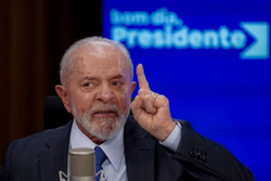 Presidente Lula, durante entrevista no programa Bom Dia, nos estdios da EBC