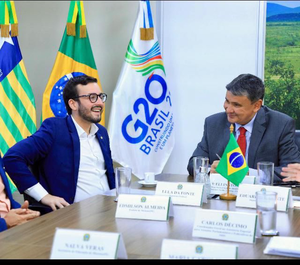 Lula da Fonte se reuniou com Wellington Dias  (Foto: Divulgao)