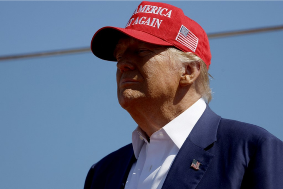 Candidato  presidncia dos Estados Unidos pelo partido republicano, Donald Trump (Crdito: ANNA MONEYMAKER / GETTY IMAGES NORTH AMERICA / GETTY IMAGES VIA AFP)