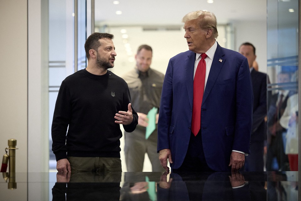 
O presidente da Ucrnia est nos EUA para a Assembleia Geral da ONU (foto: Handout / UKRAINIAN PRESIDENTIAL PRESS SERVICE / AFP)