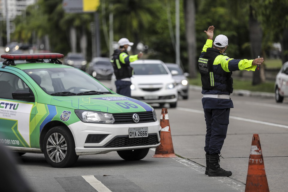 Agentes da CTTU estaro no local organizando e orientando o trnsito durante todo o perodo de durao das obras (Foto: Divulgao/CTTU)