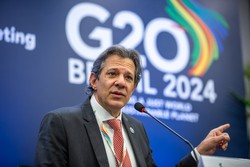 G20: declarao menciona taxao dos super-ricos e Haddad prev presso (foto: Diogo Zacarias/MF)