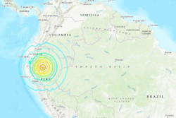 Terremoto de magnitude 7 sacode a costa sul do Peru (Crdito: Reproduo/USGS)
