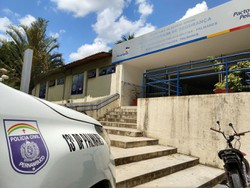 Homem  preso por estuprar e assaltar mulher no Litoral Sul  (Foto: Governo de Pernambuco)