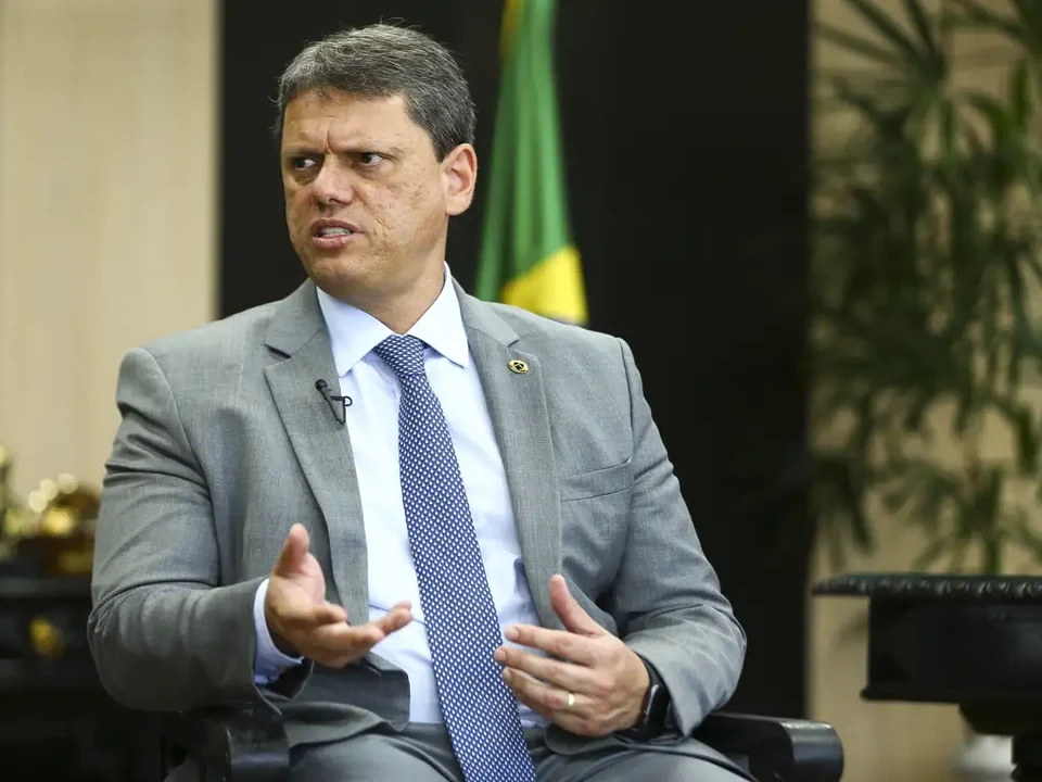 Governador de So Paulo, Tarcsio de Freitas (foto: Marcelo Camargo/Agncia Brasil)