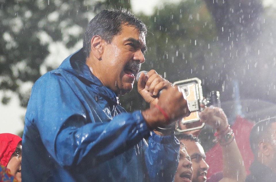 Presidente da Venezuela, Nicols Maduro  (foto: MARCELO GARCIA / Miraflores press office / AFP)