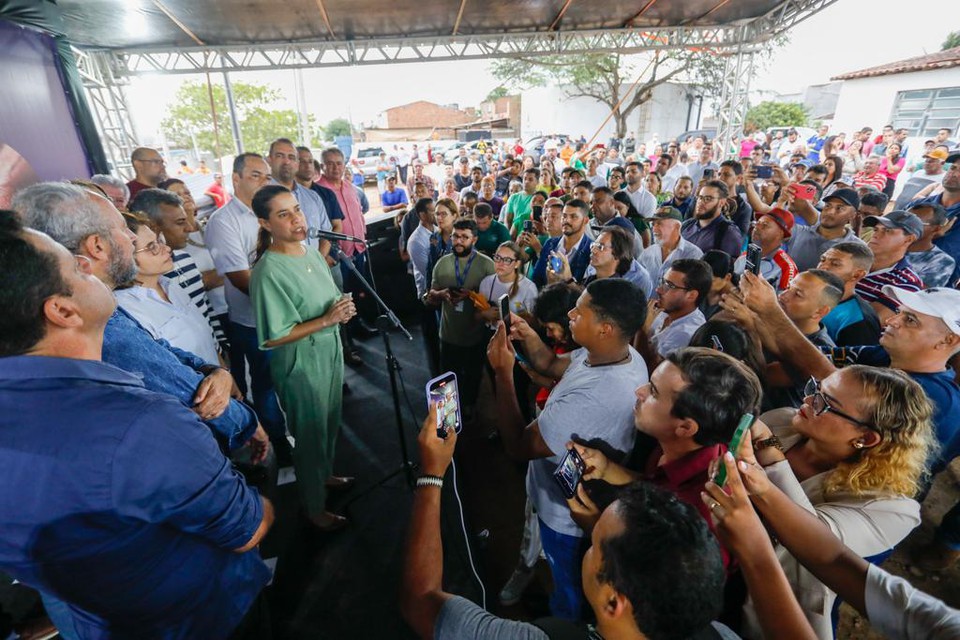 Governadora Raquel Lyra inaugurou estao  (Foto: Governo de Pernambuco/Divulgado)
