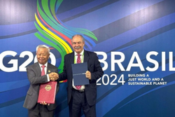 G20: BNDES e Banco Asitico firmam acordo de R$ 16,7 bilhes (Crdito: Gabriel Souza/Divulgao BNDES)