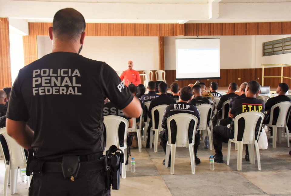 Fora Nacional Penal vai atuar em pernambuco em treinamento  (Foto: Divulgao )