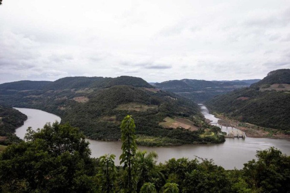 
Governo do RS afirmou que duas barragens esto em nvel de emergncia, seis em nvel de alerta e 10 em nvel de ateno  (foto: Ceran/Divulgao)