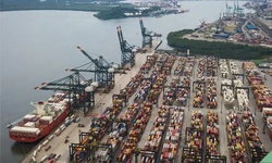 Valor das exportaes da Amrica Latina crescer 4% em 2024, diz Cepal (foto: Divulgao/Porto de Santos)