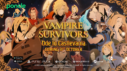 Vampire Survivors anuncia DLC inspirada em Castlevania, chamada Vampire Survivors: Ode to Castlevania (Divulgao)