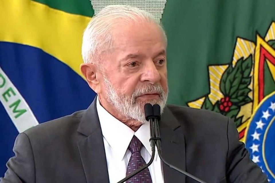 A declarao a jornalistas aconteceu no Palcio do Itamaraty, sede do Ministrio das Relaes Exteriores, em Braslia, onde aguardava o presidente italiano, Sergio Mattarella (foto: Reproduo/TV GOV)