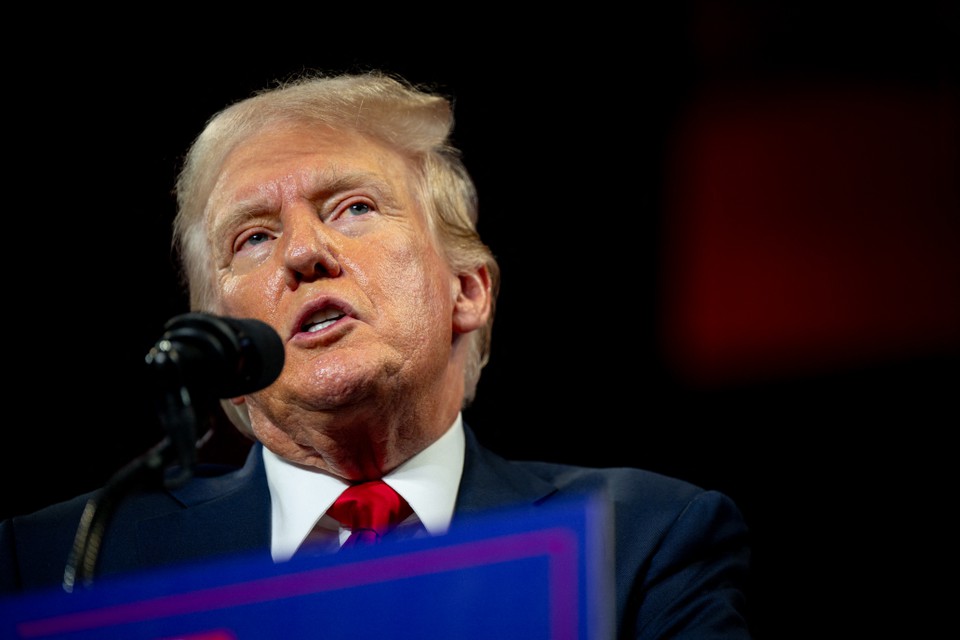 Candidato republicano  presidncia dos Estados Unidos, Donald Trump  (foto: Brandon Bell / GETTY IMAGES NORTH AMERICA / Getty Images via AFP)