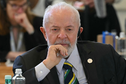 No G7 Lula diz que Netanyahu quer aniquilar os palestinos (Crdito: MANDEL NGAN / AFP)