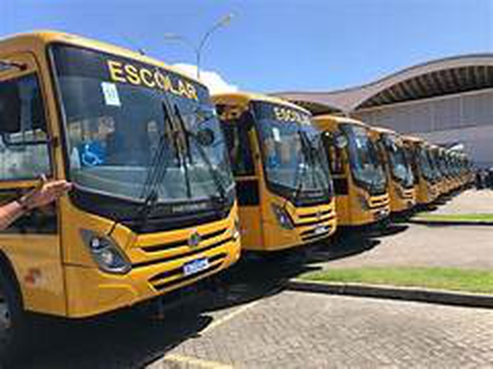 Os nibus de transporte escolar tero teste de desempenho  (Foto: Arquivo)