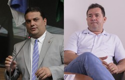 Vereador Davi Muniz e ex-prefeito de Paulista Jnior Matuto