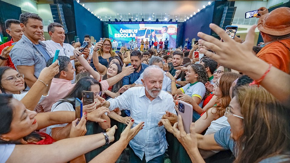 Lula durante cumprimento de agenda no Cear  (foto: Ricardo Stuckert/PR)