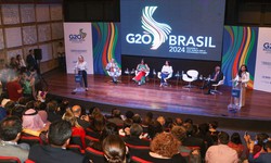 Recife recebe evento da iniciativa global que faz parte das aes de engajamentos do G20 (Foto: Sandy James/DP Foto)