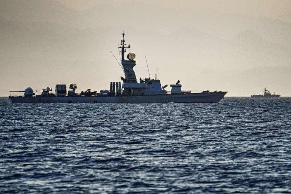 A CTF 151 combate pirataria, trfico de pessoas e pesca ilegal na regio do Mar Vermelho, palco de tenses no Oriente Mdio em meio  guerra (Crdito: Reproduo/Alberto PIZZOLI / AFP)
