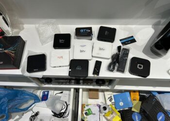 140 TV Box são apreendidas por autoridades durante ação