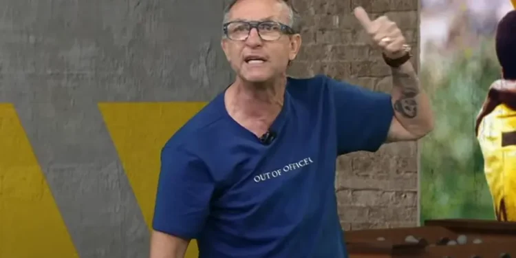 Craque Neto chama Denílson e Felipe Melo de fracos ao vivo