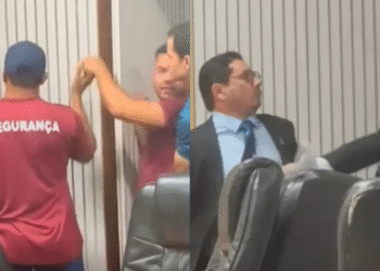 Grave: vereadores trocam socos na frente de todo mundo