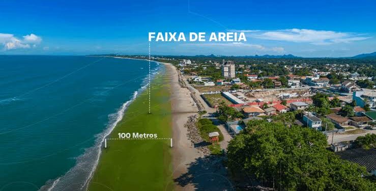 Itapoá já ganhou mais de 2 milhões de m³ de areia em obra que transforma o litoral