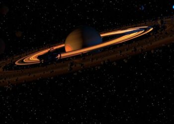 Planeta Saturno desapareceu do céu junto dos seus anéis