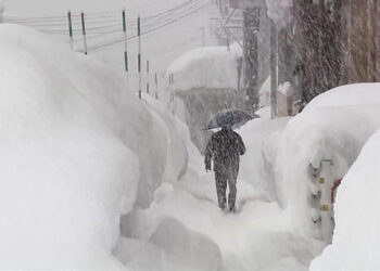 Tempestade de neve deixou 30 mortos no Japão