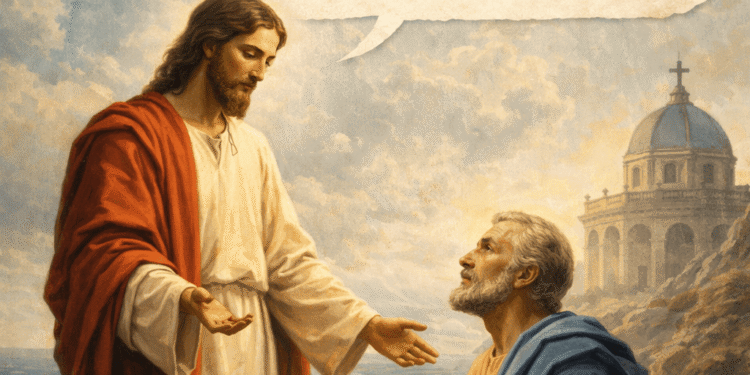 O que significa a frase “Tu és Pedro e sobre esta pedra edificarei minha igreja”?