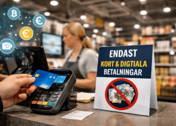 Banco Central anunciou fim do dinheiro em cédulas e lojas agora só podem aceitar pagamento em cartão neste país