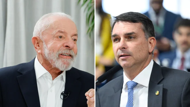 Lula e Flávio Bolsonaro são comunicados sobre desistência das eleições de 2026