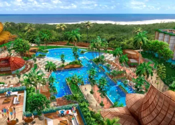 Resort gigante de polo turístico foi inaugurado e já pode ser utilizado