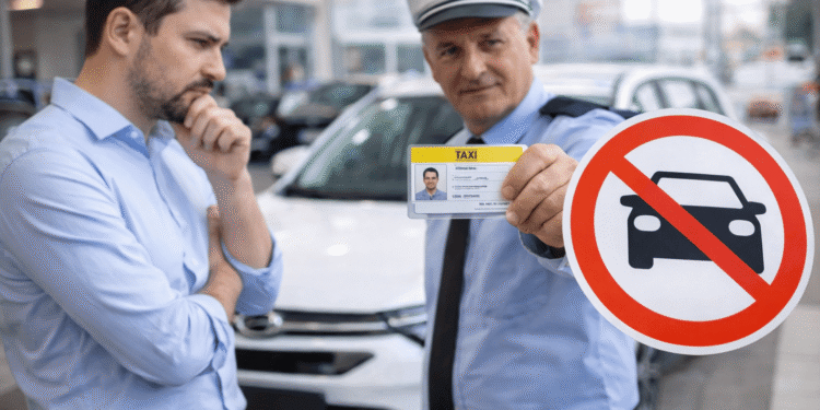 Posso usar o desconto de taxista nos carros se ele for meu conhecido ou parente?