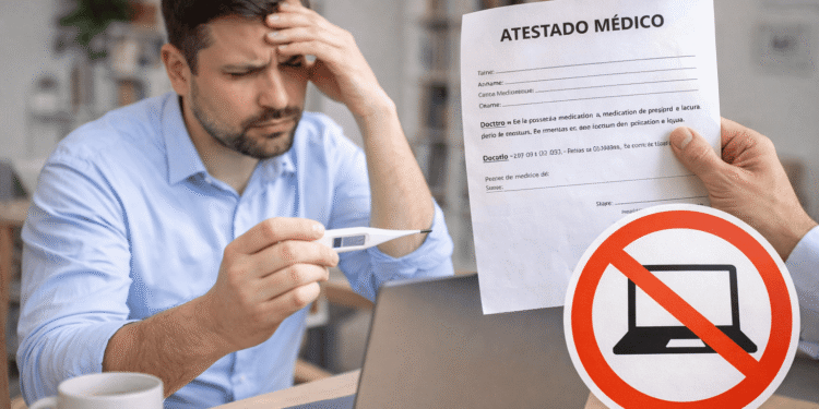Posso utilizar atestado médico trabalhando de home office?
