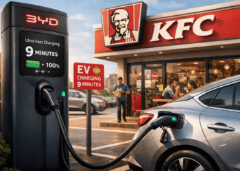 BYD prepara o lançamento de carregadores ultrarrápidos capazes de recarregar carros elétricos em apenas 9 minutos