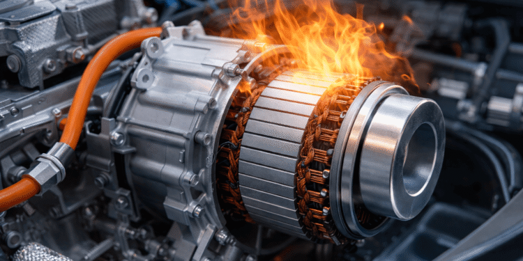 Carro elétrico apresenta problema em uma peça específica que não é a bateria