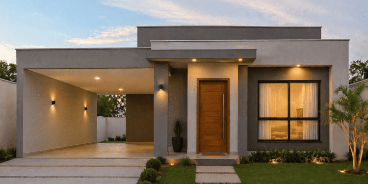 Quanto custa construir uma casa térrea de 100 m² em abril de 2026?