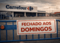 Carrefour e outros supermercados grandes não podem mais abrir aos domingos